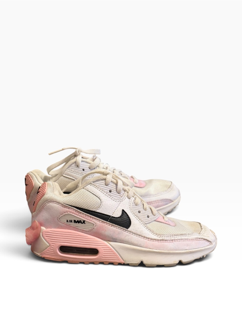 Nike Air Max 90 White Pink Tie-Dye